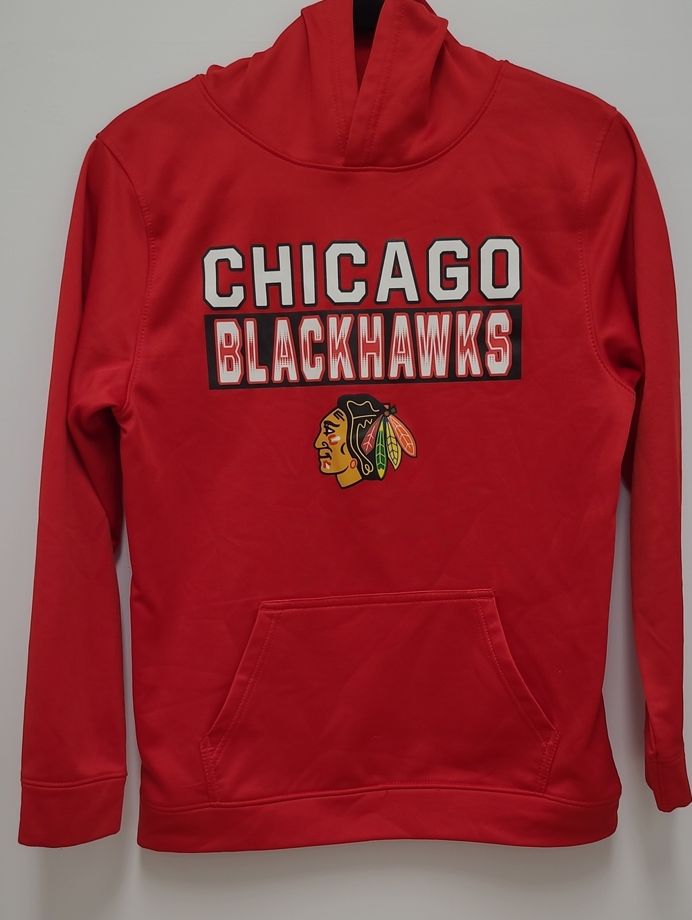 Chicago Blackhawks NHL Pullover with Official Logo Tag